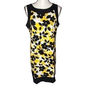Jessica Howard Dress Floral Print Sleeveless Sheath Dress Size‎ 10